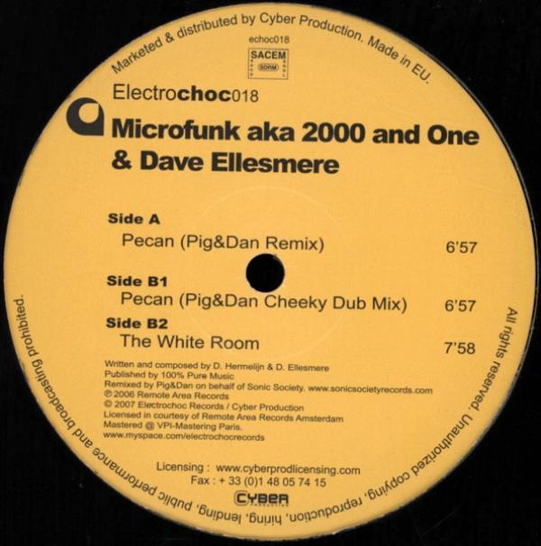 2000 & One, Dave Ellesmere, Microfunk - Pecan (Pig & Dan Remixes) / The White Room