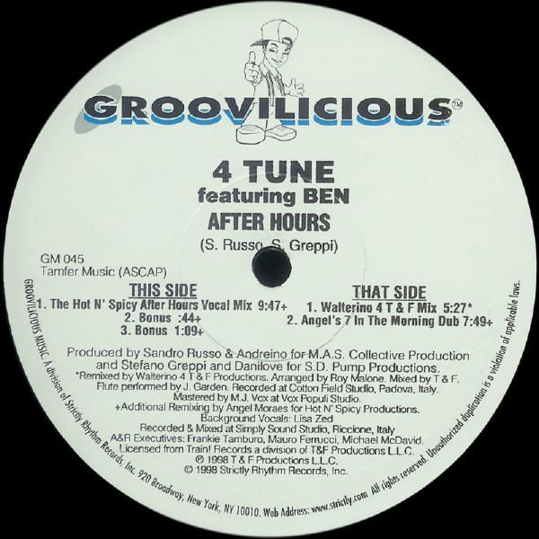 4Tune, Ben (3) - Afterhours