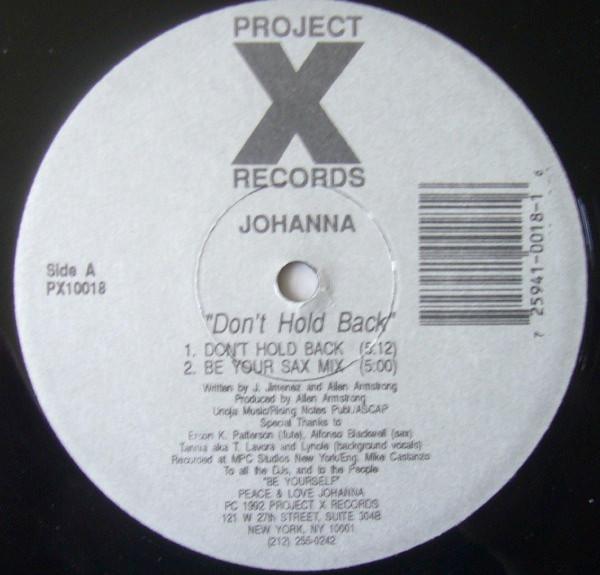 A Bitch Named Johanna - Don't Hold Back