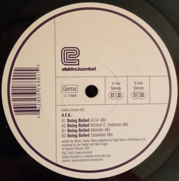 A.F.A. - Being Boiled