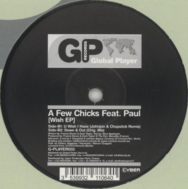 A Few Chicks, Paul (128) - Wish EP