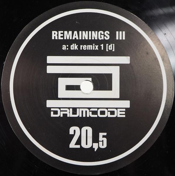Adam Beyer - Remainings III