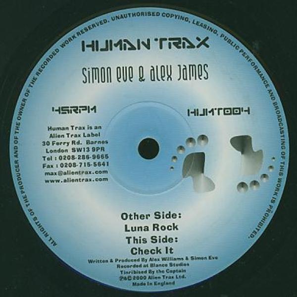Alex James, Simon Eve - Luna Rock / Check It