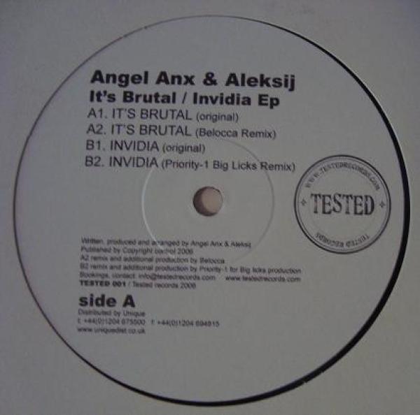 Angel Anx, DJ Aleksij - It's Brutal / Invidia EP