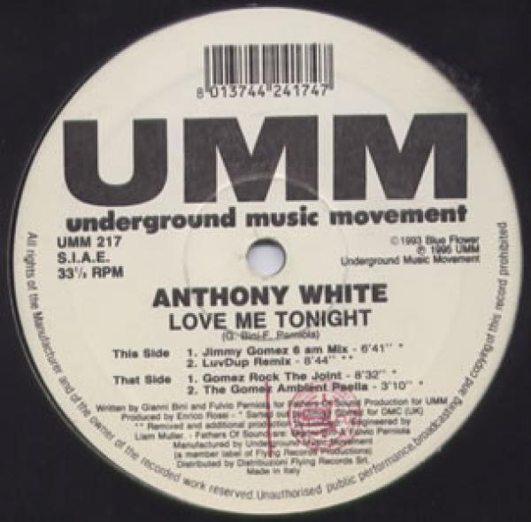 Anthony White - Love Me Tonight