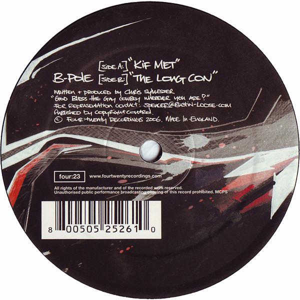 B-Pole - Kif Met / The Long Con