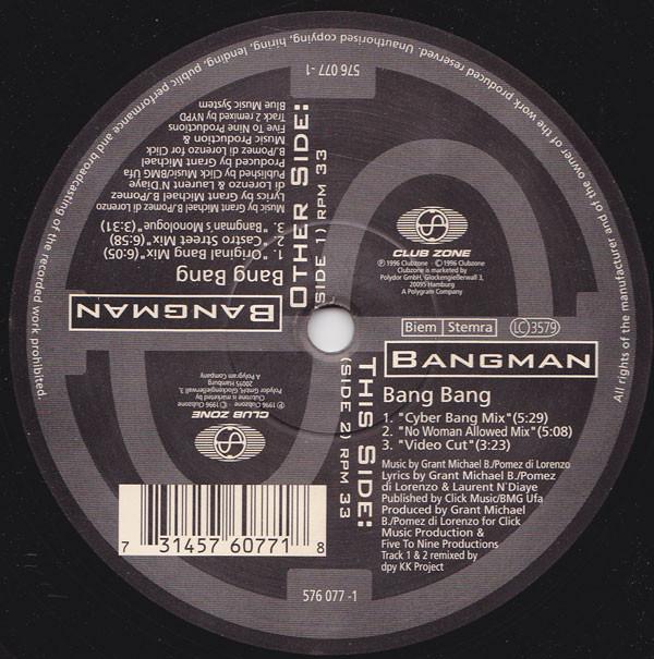 Bangman, Laurent N'Diaye - Bang Bang