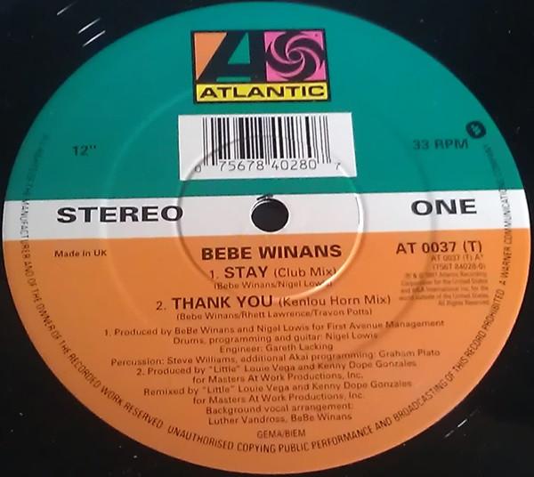 BeBe Winans - Stay