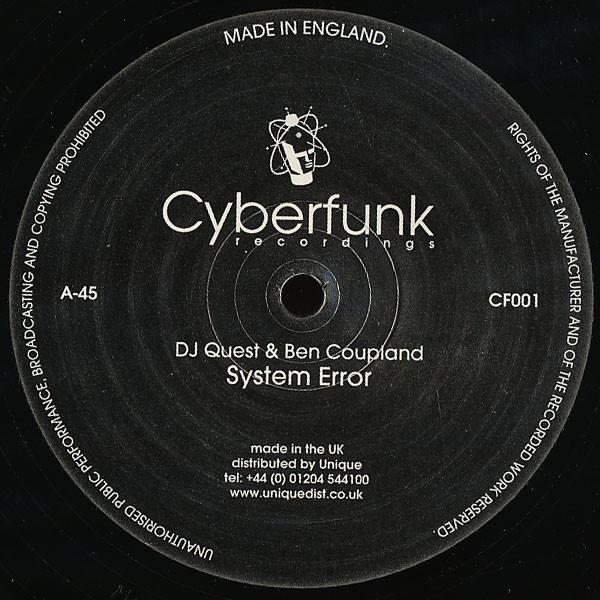 Ben Coupland, DJ Quest - System Error / Bad Debt