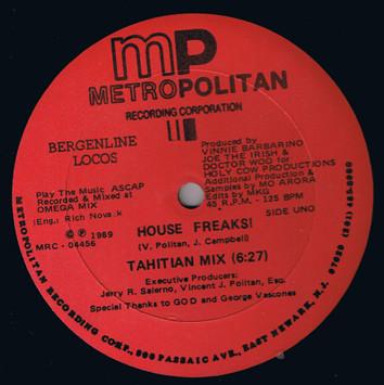 Bergenline Locos - House Freaks!