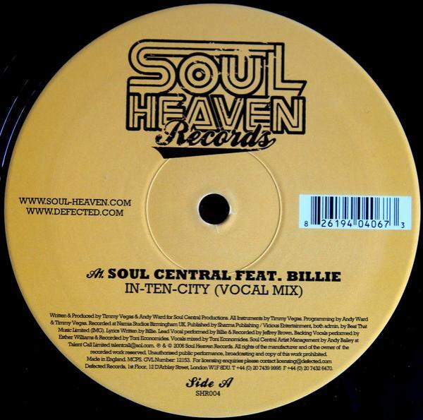 Billie, Soul Central - In-Ten-City