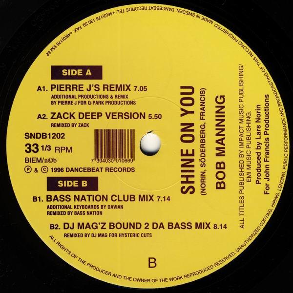 Bob Manning - Shine On You