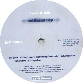 Bodo Elsel, Falk Meinunger - Millimen EP