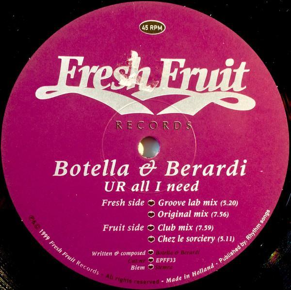 Botella & Berardi - U R All I Need