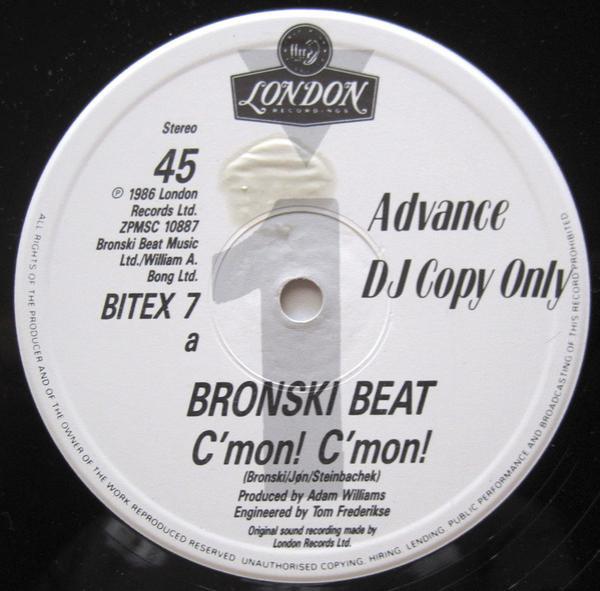 Bronski Beat - C'mon! C'mon!