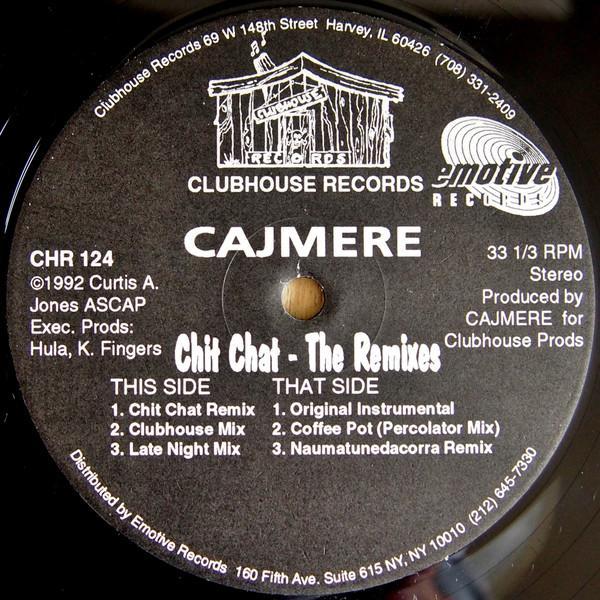 Cajmere - Chit Chat - The Remixes