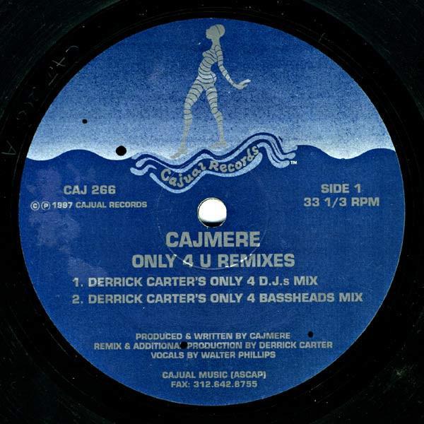 Cajmere - Only 4 U (Remixes)