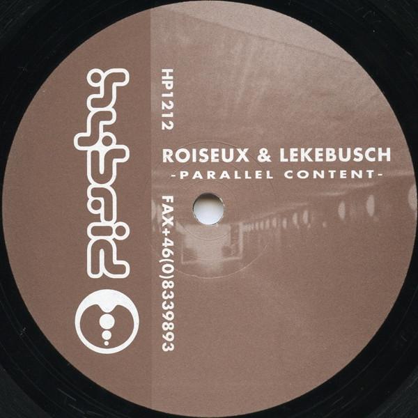 Cari Lekebusch, David Roiseux - Parallel Content