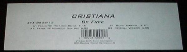 Christiana - Be Free