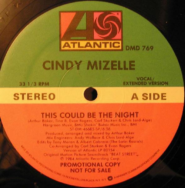 Cindy Mizelle - This Could Be The Night