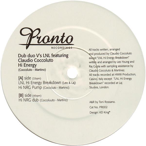Claudio Coccoluto, The Dub Duo, LNL - Hi Energy