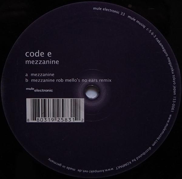 Code E - Mezzanine