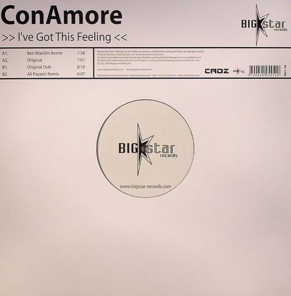 Conamore - I've Got This Feeling