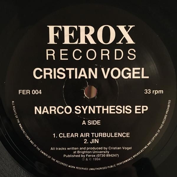 Cristian Vogel - Narco Synthesis EP