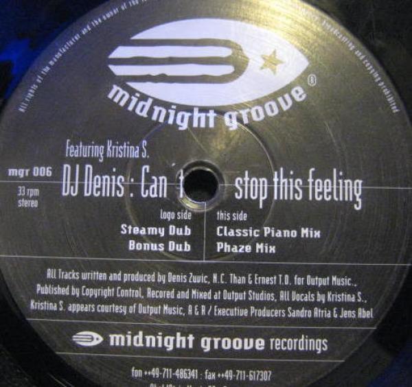 DJ Denis, Kristina S. - Can't Stop This Feeling