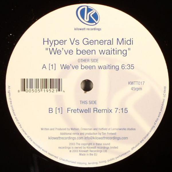 DJ Hyper, General Midi - We've Been Waiting