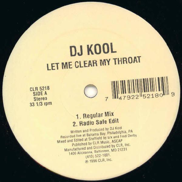 DJ Kool - Let Me Clear My Throat