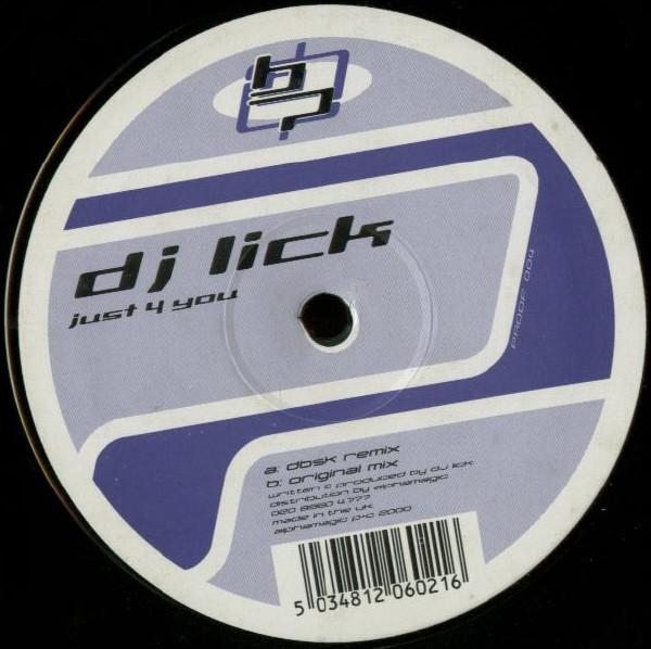 DJ Lick - Just 4 You