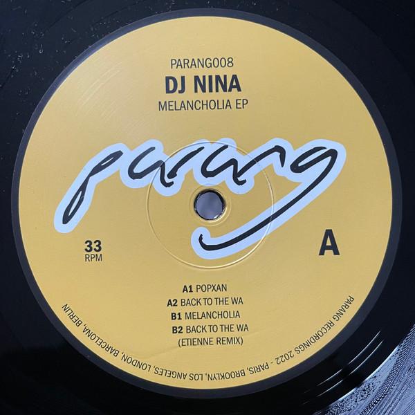 DJ Nina (4) - Melancholia EP