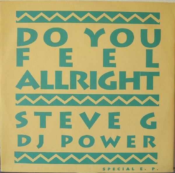 DJ Power - Do You Feel Allright E.P.