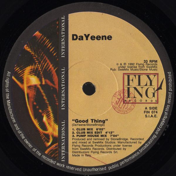 DaYeene - Good Thing