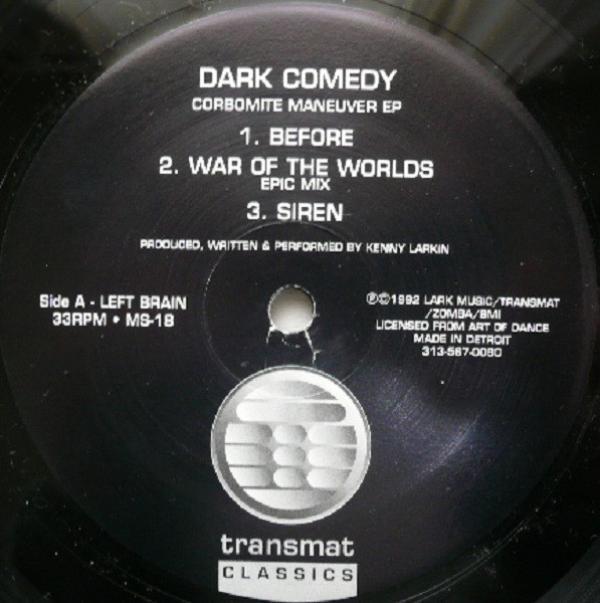 Dark Comedy - Corbomite Maneuver EP