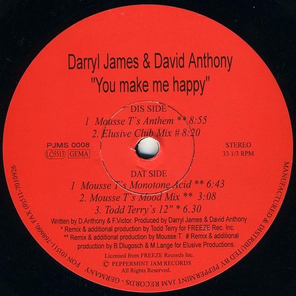 Darryl James & David Anthony - You Make Me Happy