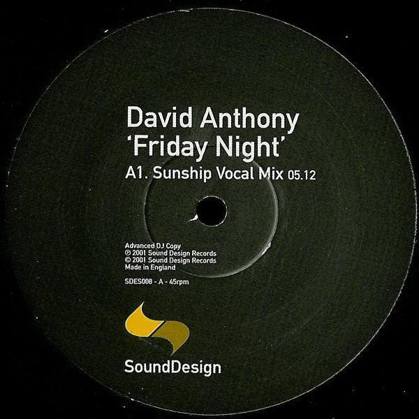 David Anthony - Friday Night