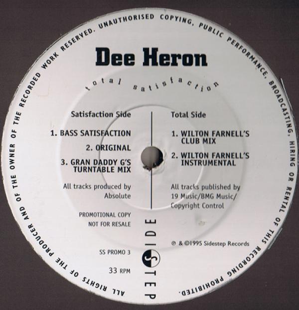 Dee Heron - Total Satisfaction
