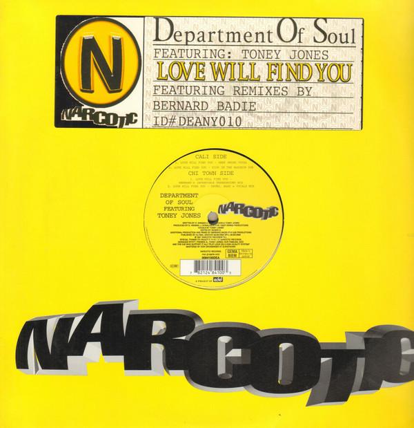 Department Of Soul, Toney Jones - Love Will Find You