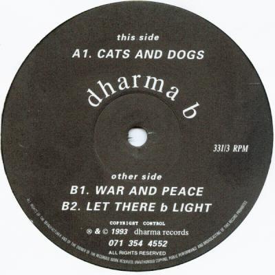 Dharma B - Cats And Dogs
