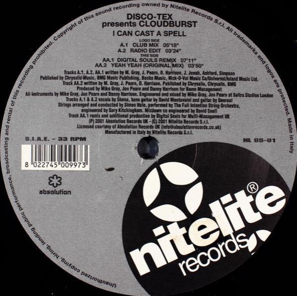 Disco-Tex, Cloudburst (3) - I Can Cast A Spell