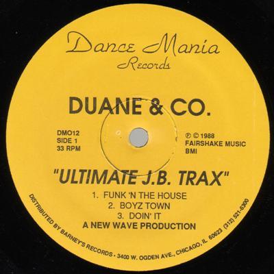 Duane & Co. - Ultimate J.B. Trax