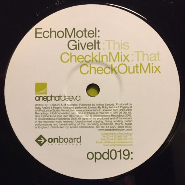 Echo Motel - Give It