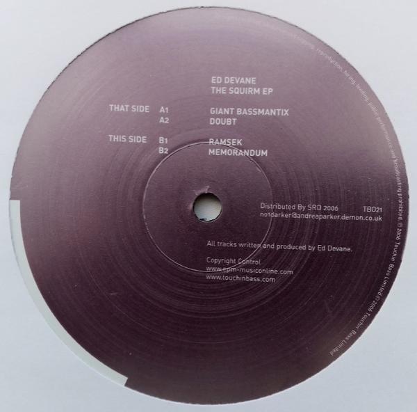 Ed Devane - The Squirm EP