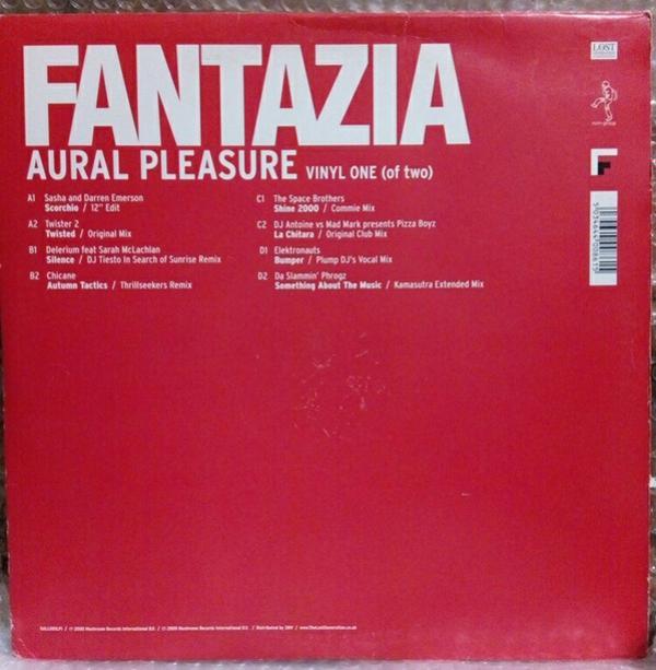  - Fantazia: Aural Pleasure : Vinyl One (Of Two)