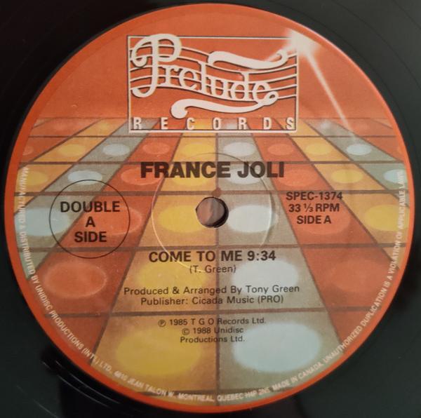 France Joli - Come To Me / Don't Let Go