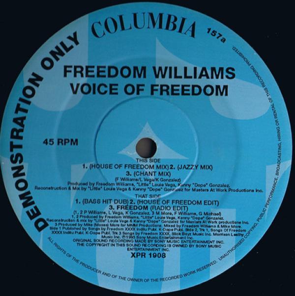 Freedom Williams - Voice Of Freedom