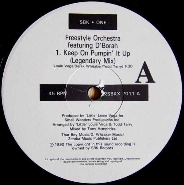 Freestyle Orchestra, D'Bora - Keep On Pumpin' It Up