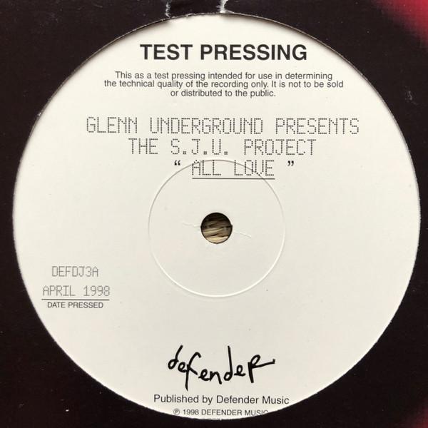 Glenn Underground, Strictly Jaz Unit - All Love / Custom Teck-no